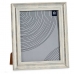 Photo frame 26 x 2 x 31 cm Crystal Silver Wood Brown Plastic