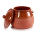 Casserole with Lid Baked clay 2 L 19 x 20,5 x 18 cm (4 Units)