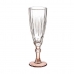 Pohár šampanského Exotic Sklo Gaštanová 6 kusov (170 ml)