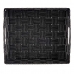 Basket Black Cloth 23 x 8 x 27 cm