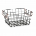 Wire Basket Black Copper Steel 22,5 x 14 x 31,5 cm (12 Units)