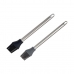 Pensulă pentru bucătărie Silicon Oțel inoxidabil 28 x 4,5 X 2 cm (12 Unități)