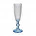 Šampanieša glāze Punkti Zils Caurspīdīgs Stikls 6 gb. (180 ml)