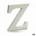 письмо Z Деревянный Белый (1,8 x 21 x 17 cm) (12 штук)