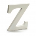 Letter Z Wood White (1,8 x 21 x 17 cm) (12 Units)