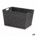 Basket Black Cloth 25 x 20 x 35 cm (12 Units)