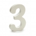 Αριθμοί 3 Ξύλο Λευκό (1,8 x 21 x 17 cm) (12 Μονάδες)