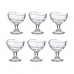 Is og Milshake Glas Gennemsigtig Glas 6 enheder (135 ml)