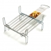 Grill Double 25 x 25 cm Zinc-plated steel (5 Units)