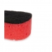 Scourer Black Red Foam Abrasive fibre 7,3 x 4 x 12,3 cm (40 Units)