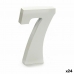 Nummer 7 Tre Hvit (2 x 16 x 14,5 cm) (24 enheter)