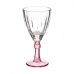 Copa de vino Cristal Rosa 6 Unidades (275 ml)