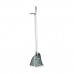 Sweeping Brush and Dustpan Cleaning Set Silver Plastic (12 Units)