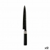 Кухненски Нож Мрамор 3,5 x 33,3 x 2,2 cm Сребрист Черен Неръждаема стомана Пластмаса (12 броя)