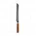 Savtakket kniv 2,8 x 2,5 x 32 cm Rustfrit stål Bambus (12 enheder)