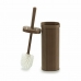 Toilet Brush Stefanplast Elegance Beige Plastic 11,5 x 40,5 x 11,5 cm (6 Units)