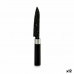Нож для чистки Мрамор 2,5 x 20,5 x 1,7 cm Чёрный Нержавеющая сталь Пластик (12 штук)