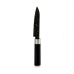 Μαχαίρι Αποφλοιώσεως Μάρμαρο 2,5 x 20,5 x 1,7 cm Μαύρο Ανοξείδωτο ατσάλι Πλαστική ύλη (12 Μονάδες)