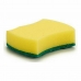 Scheuerschwamm Gelb grün Synthetische Faser 10 x 3 x 7,5 cm (96 Stück)