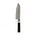 Couteau de cuisine Noir Argenté Acier inoxydable Plastique 5 x 30 x 2,5 cm (12 Unités)