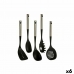 Sada kuchyňského nádobí Černý Plastické 8,5 x 35 x 20,5 cm (6 kusů)