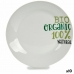 Πιάτο για Επιδόρπιο Organic Πορσελάνη 19 x 2 x 19 cm (x10)