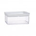 Βάζο Διαφανές Σιλικόνη πολυστερίνη ABS 1,1 L 10,5 x 9 x 21 cm (x18)