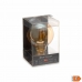 Bombilla LED E27 Vintage Transparente 4 W 8 x 12 x 8 cm (12 Unidades)