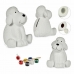 Paint Your Own Money Box Dog Ceramic 11 x 12,5 x 10,8 cm (12 Units)