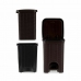 Pedal Stefanplast Elegance Brun Plast 6 L 20,5 x 28 x 20,5 cm (6 enheter)