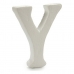 Buchstabe Y Weiß polystyrol 1 x 15 x 13,5 cm (12 Stück)