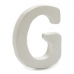 Kirjain G Valkoinen polystyreeni 1 x 15 x 13,5 cm (12 osaa)