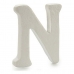 Писмо N Бял полистирен 1 x 15 x 13,5 cm (12 броя)