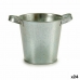 Planter Bucket Silver Zinc 20 x 14 x 16,2 cm (24 Units)