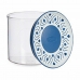 Blik Stefanplast Tosca Hermetisk Blå Plastik 700 ml 11,7 x 11 x 11,7 cm (12 enheder)