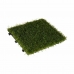 Interlocking golvplattor Gräs Grön Plast 30 x 3,5 x 30 cm (6 antal)