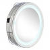 Увеличително Огледало LED Светлина Сребрист 16,5 x 4 x 16,5 cm (12 броя)