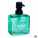 Διανομέας Σαπουνιού Pure Soap 250 ml Κρυστάλλινο Πράσινο Πλαστική ύλη (12 Μονάδες)