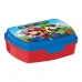 Contenitore per Sandwich Super Mario Plastica Rosso Azzurro (17 x 5.6 x 13.3 cm)