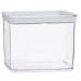 Βάζο Διαφανές Σιλικόνη πολυστερίνη ABS 2,2 L 10,5 x 16,1 x 21 cm (x9)
