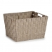 Vasketøjskurv Beige Klæde 10 L 25 x 20 x 35,5 cm (12 enheder)