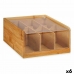 Boîte pour infusions Marron Bambou 22 x 10 x 20,5 cm Thé (6 Unités)