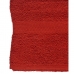 Ručník na toaletu 90 x 150 cm Cihlově červená barva (3 kusů)