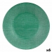 Επίπεδο πιάτο Πράσινο Γυαλί 27,5 x 2 x 27,5 cm (x6)