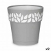 Self-watering flowerpot Stefanplast Cloe Grey Plastic 19 x 19 x 19 cm (12 Units)