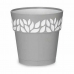 Self-watering flowerpot Stefanplast Cloe Grey Plastic 19 x 19 x 19 cm (12 Units)