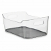Organizačné Krabičky Recyklovaný plast Sivá 17 x 10,5 x 24,5 cm (12 kusov)