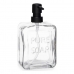Dispensador de Jabón Pure Soap Cristal Transparente Plástico 570 ml (6 Unidades)