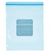 Gjenbrukbare matposesett ziplock 25 x 30 cm Blå Polyetylen 3 L (20 enheter)