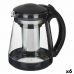 чайник Прозрачен Неръждаема стомана Пластмаса Cтъкло 1,8 L (6 броя)